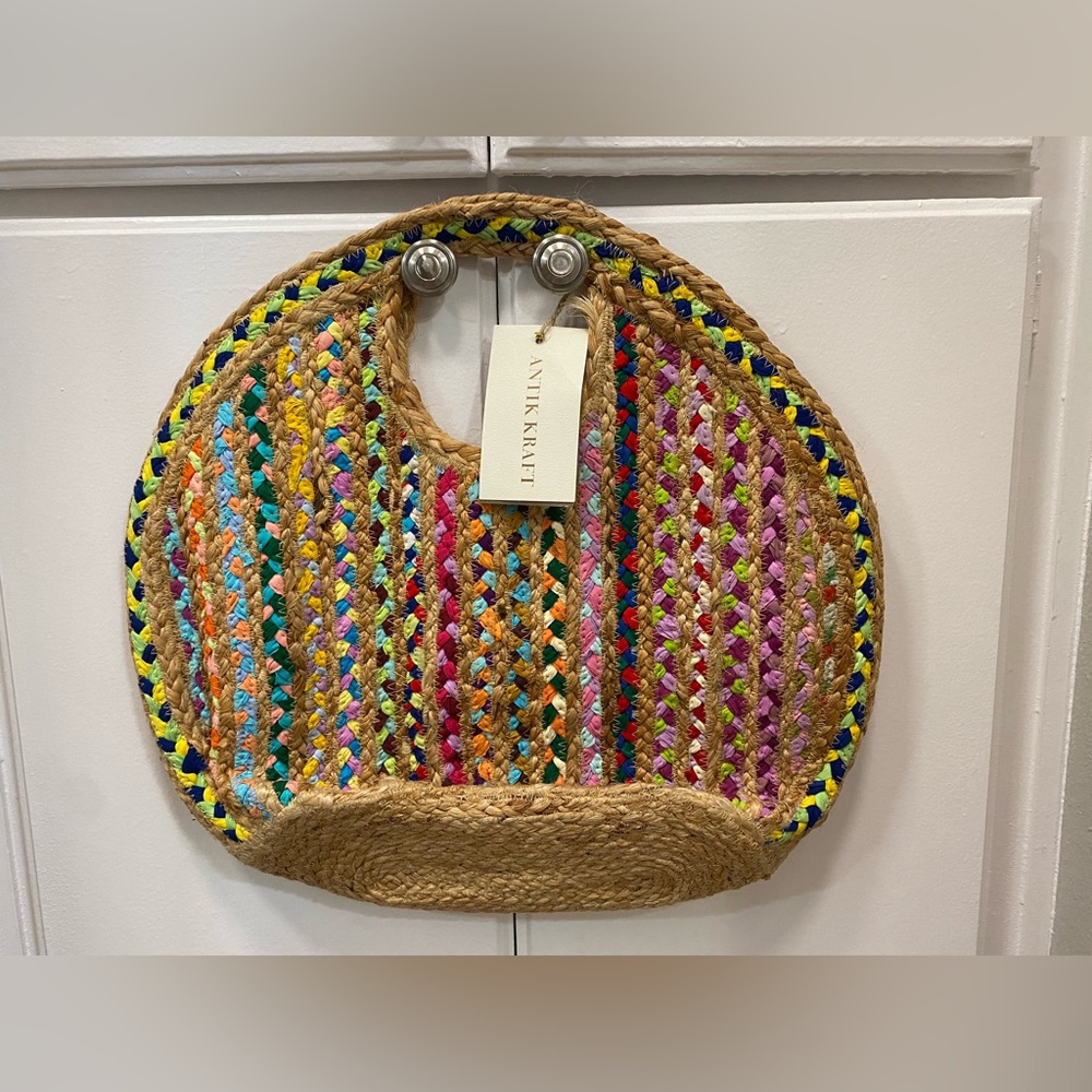 Antik Kraft Jute Shopper Bag